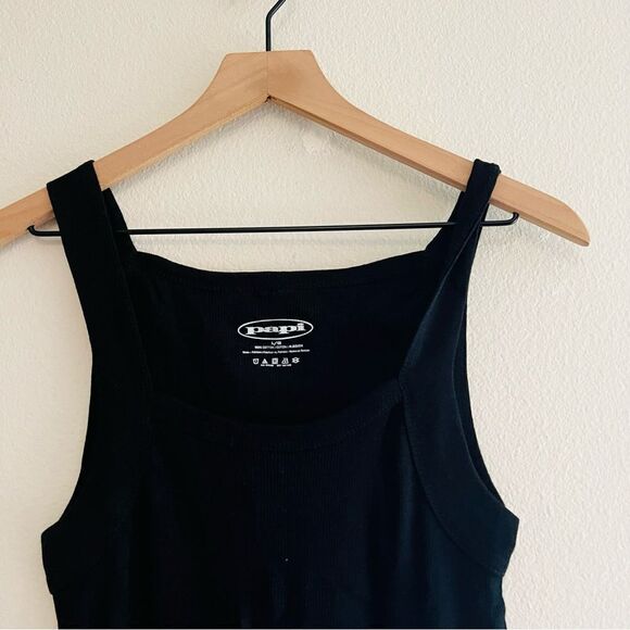 PAPI Men's Tank Top Set of 3 Black White Gray NWOT - Picture 4 of 8